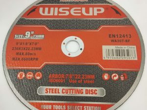 Wiseup 9" Cutting disk